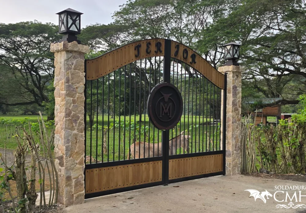 Custom Wrought Iron Gate: Unique Design and High Durability